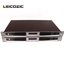 Leicozic DSP Мощность усилитель профессиональный мощный усилитель 1400 Вт x 2 канальный усилитель 1u усилитель класса d аудио для сцены
