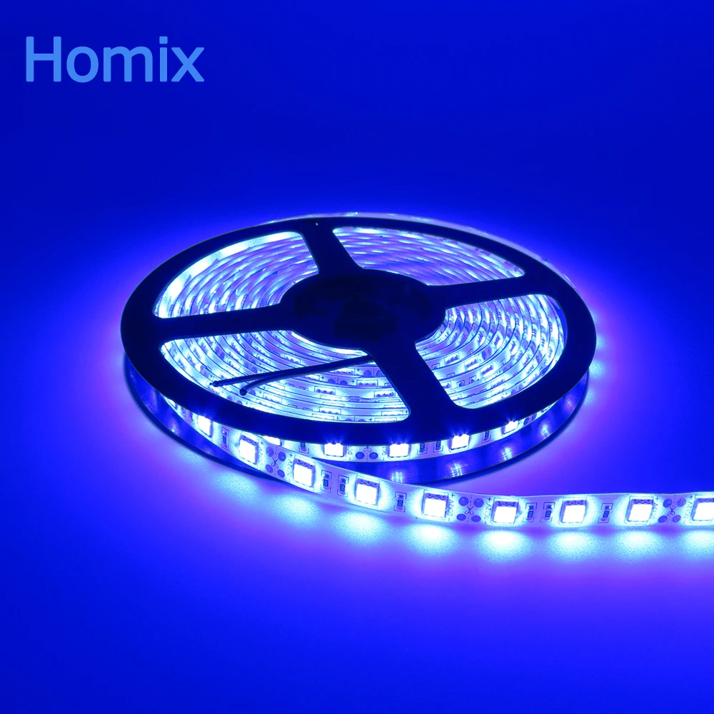 Водонепроницаемая светодиодная лента Ip65 5050 smd 300led 5 м Светодиодная RGB + ИК пульт
