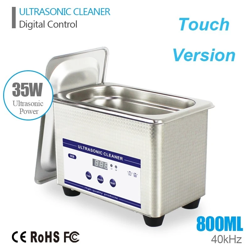Smart Ultrasonic Cleaner Stainless Steel Ultrasound Wave Washing for
