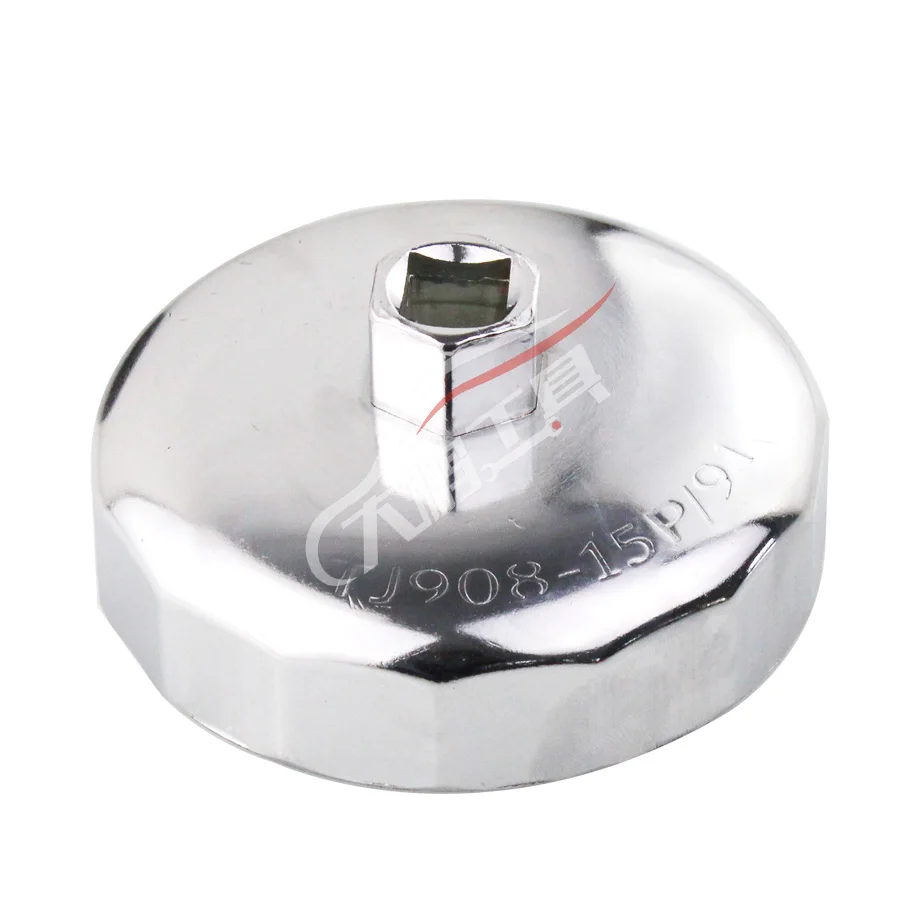 91mm 15 Point Oil Filter Wrench Removal Socket Tool for Land Rover 5.0