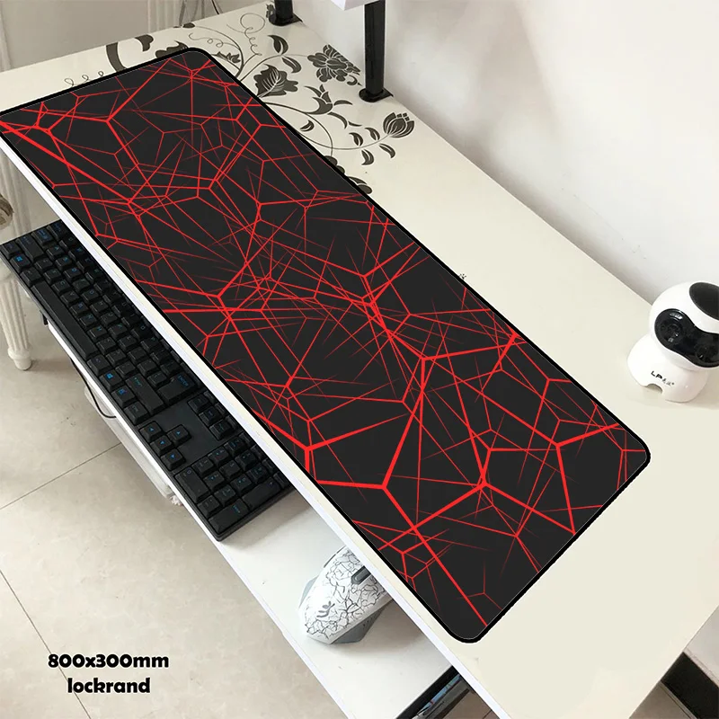 Геометрический Коврик для мыши гелевый 80x30 см Коврик для мыши locrkand компьютерный коврик для мыши игровой коврик для мыши геймер для ноутбука индивидуальные коврики для мыши