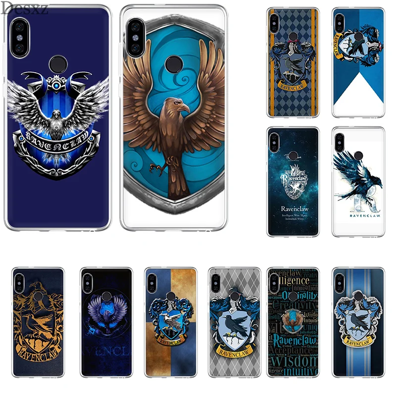 

Gerleek Ravenclaw Hard Phone Case For Xiaomi Mi 5 6 8 9 9E 5S MAX 3 A1 A2 5X 6X A2 Lite F1 Mix 2S Protection Cover