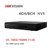 HIKVISION 8CH 4CH IP nvrжесткий диск VCR CCTV NVR DS-7800N-F1(B