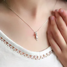 Женские милые маленькие кошки ожерелье с котенком кулон ювелирные изделия подарок