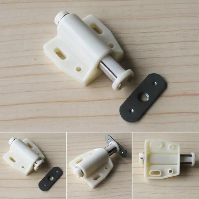 4pcs Set Open Magnetic Door Drawer Cabinet Latch Catch Kitchen 4pcs Set Open Magnetic Door Drawer Cabinet Latch Catch Kitchen Cupboard Cabinets