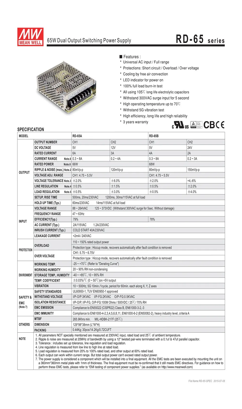 RD-65D