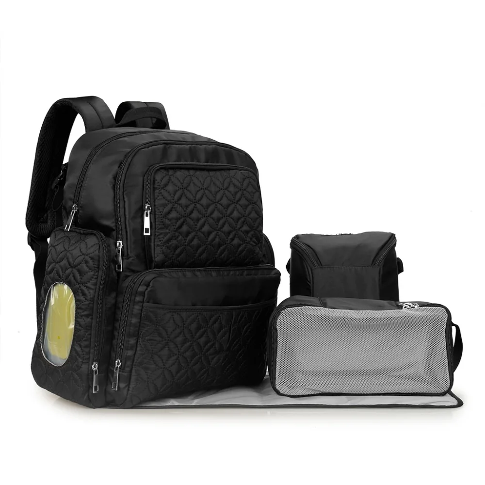 

Diaper Bag with Urine pad Mummy Maternity Baby Care Nappy Bag Large Capacity Baby Dry Wet Bag Travel Backpack Nursing MA068