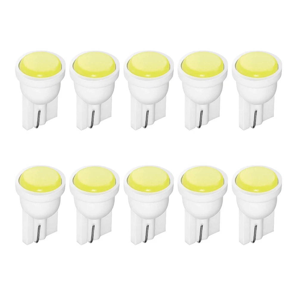 Car led 10pcs/lot T10 194 168 W5W 6 LED COB Chip Door Light Clearance Lights Wholesale Side Bulbs styling | Автомобили и