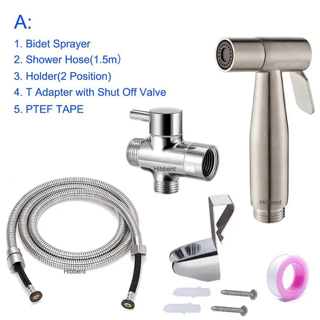Buy Handheld Bidet Spray Shower Set Bidet 304