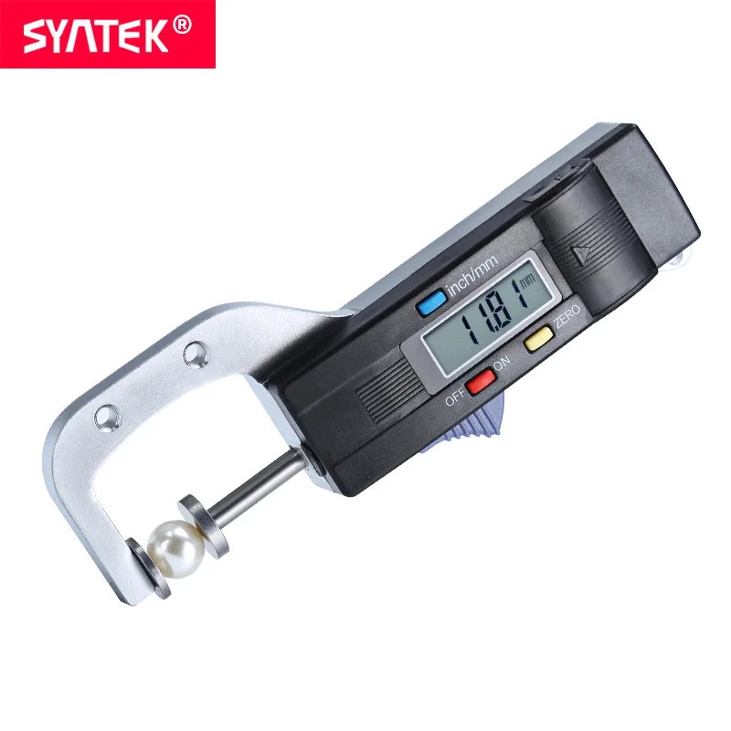 Электронный цифровой толщиномер Syntek 0 25 4 мм 1 дюйм 01 мм|Микрометры| |