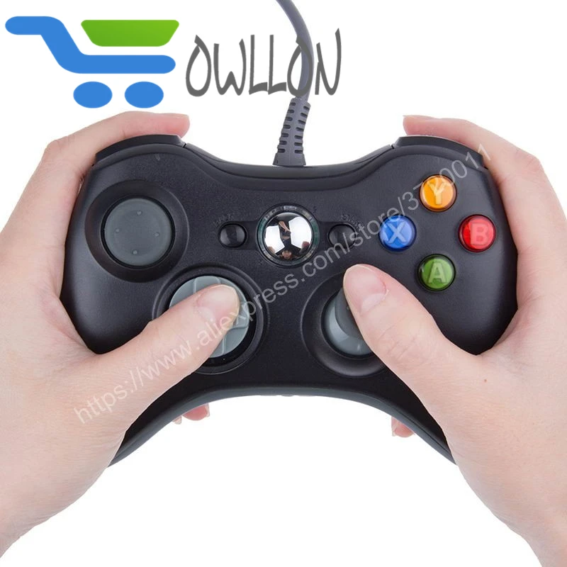 USB проводной джойстик геймпад игровой контроллер для Microsoft Xbox Slim 360 PC Gamer Android Smart TV