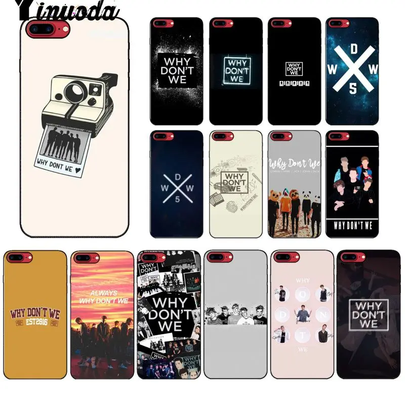 Yinuoda Why we DIY Окрашенные красивые аксессуары для телефона чехол iPhone X XS MAX 6 6S 7 7plus 8 8Plus