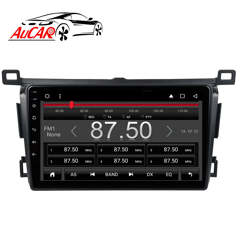 Perfect 9" 2 Din 1 Din Android 8.1 Car Radio for Toyota RAV4 2013 2014 2015 2016 2017 2018 2019 Stereo Video GPS Multimedia 4