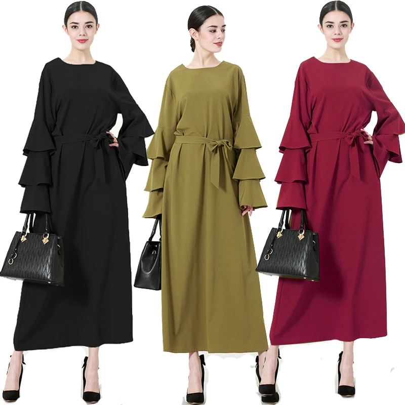 

Abayas For Women 2019 Turkey Qatar Bangladesh Muslim Hijab Dress Jilbab Robe Kaftan Abaya Dubai Elbise Turkish Islamic Clothing