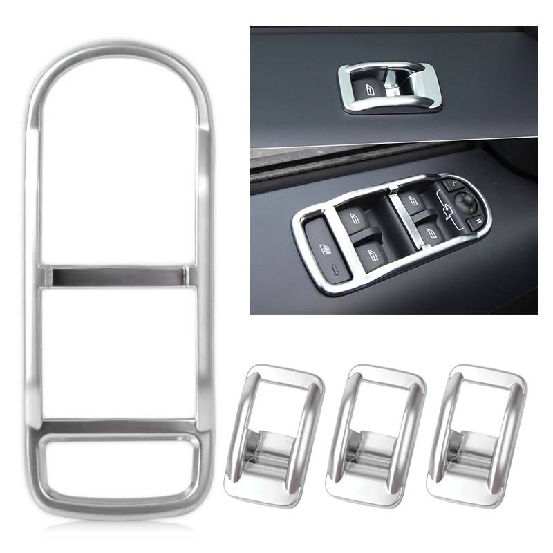 Высокое качество двери, окна переключатель Панель кадр Крышка Trim Fit Land Rover FREELANDER 2 LR2 2008