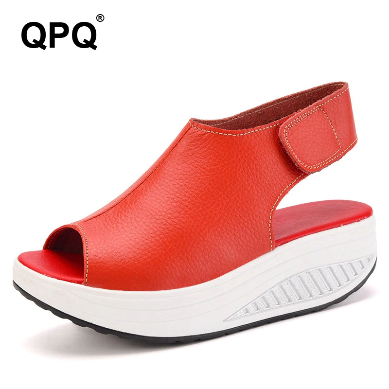 Женские сандалии с открытым носком на толстом каблуке XC58 2017|sandals platform|sandals summerwomen