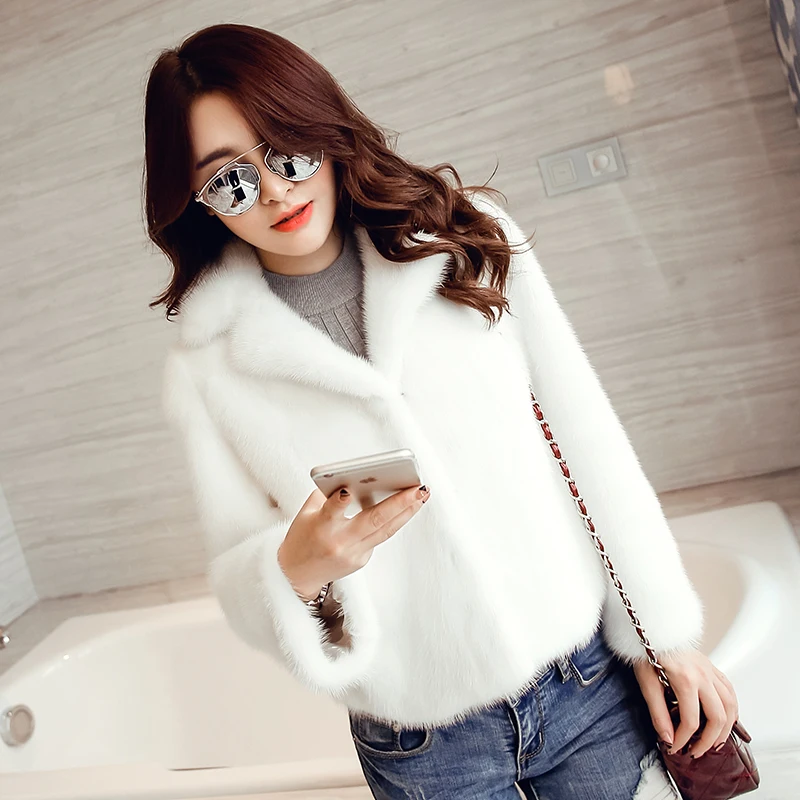 

New winter coat whole mink fur natural fashion high quality solid color mink fur coat warm cold