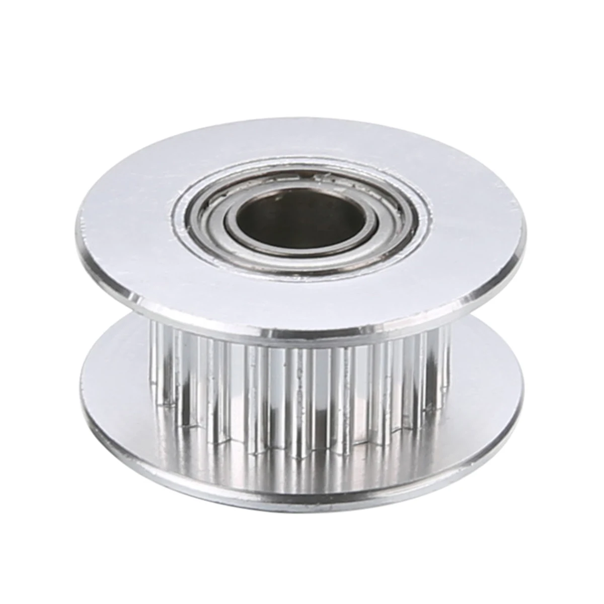 3D Printer Accessories 3pcs 20T GT2 5mm Bore 6mm Belt Smooth Idler Pulley with Bearing New Mayitr