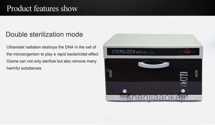 YM-2009 стерилизатор для салона ногтей с ультрафиолетовым излучением озоновый дезинфекционный шкаф для парикмахерских стоматологических и маникюрных инструментов