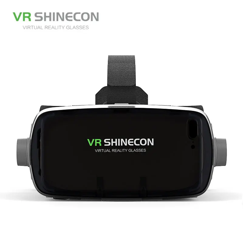 VR SHINECON G07E 3D VR очки гарнитура с наушниками для 4,7-6,0 дюймовых Android iOS смартфонов