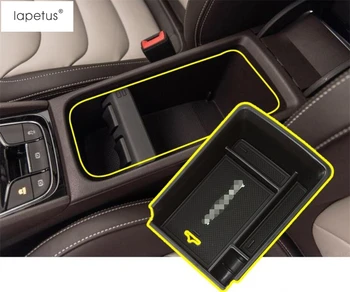 

Lapetus Accessories Fit For Skoda Kodiaq 2017 - 2020 Central Control Storage Pallet Armrest Container Box Molding Cover Kit Trim