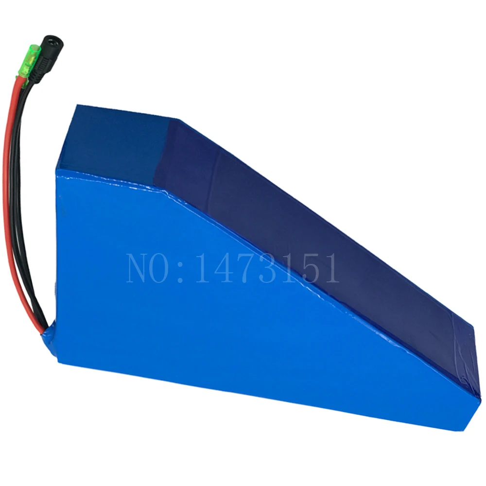 Best Free customs tax 52v 1000w 2000W electric scooter battery 51.8V 25AH electric bike battery 52V 25AH lithium battery+5A charger 3