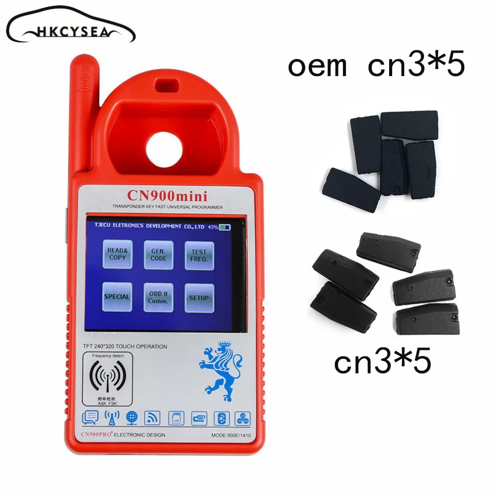 

New Arrival Mini CN900 Transponder Key Programmer V1.23 CN900 Mini 4C/4D/ID46/G Chip Copier with CN3 Copy ID46 Chip