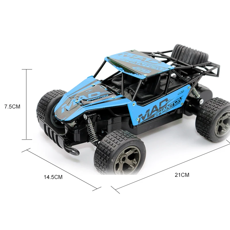 YouWant RC автомобиль 2,4 GHz RC автомобиль амортизатор металлический корпус Внедорожный гоночный автомобиль багги электронный пульт дистанционного управления автомобиль игрушка Синий