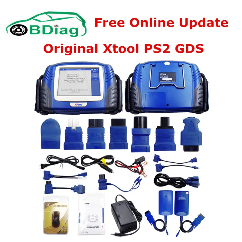 2019 оригинальный автомобильный диагностический сканер Xtool PS2 GDS бесплатное