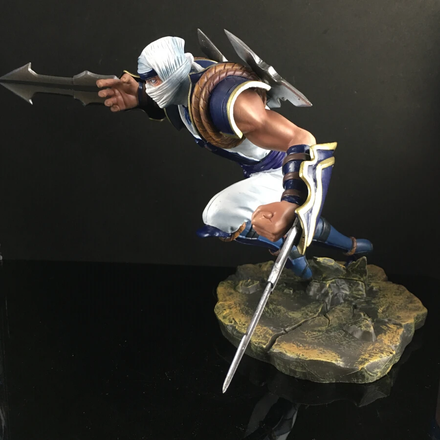 Free Shipping 20cm Zed the master of shadows Zed pvc action figure doll ... - Free Shipping 20cm ZeD The Master Of ShaDows ZeD Pvc Action Figure Doll ACGN Figure Garage
