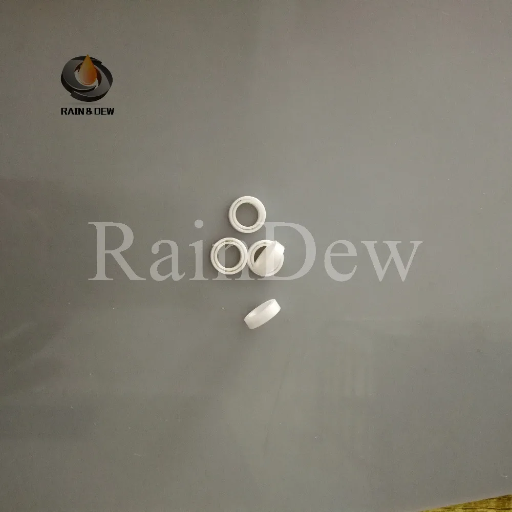 

4pcs MR128 ZrO2 full Ceramic ball bearing 8x12x3.5mm Zirconia ceramic deep groove ball bearings 8*12*3.5 fishing reel bearing