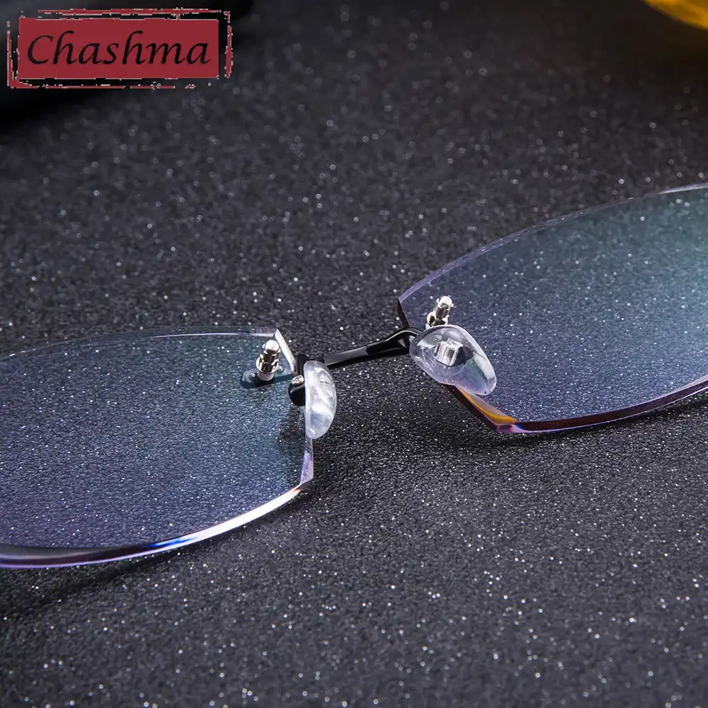 Мужская титановая оправа Chashma Брендовые очки для света и веса затемненные линзы