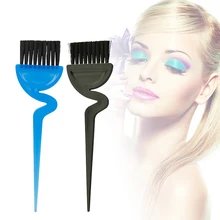 3 шт./компл. пластиковая краска для волос цветной гребешок кисти парикмахерские кисти, для салонов оттенок волос инструмент леверт Прямая Горячая UN390