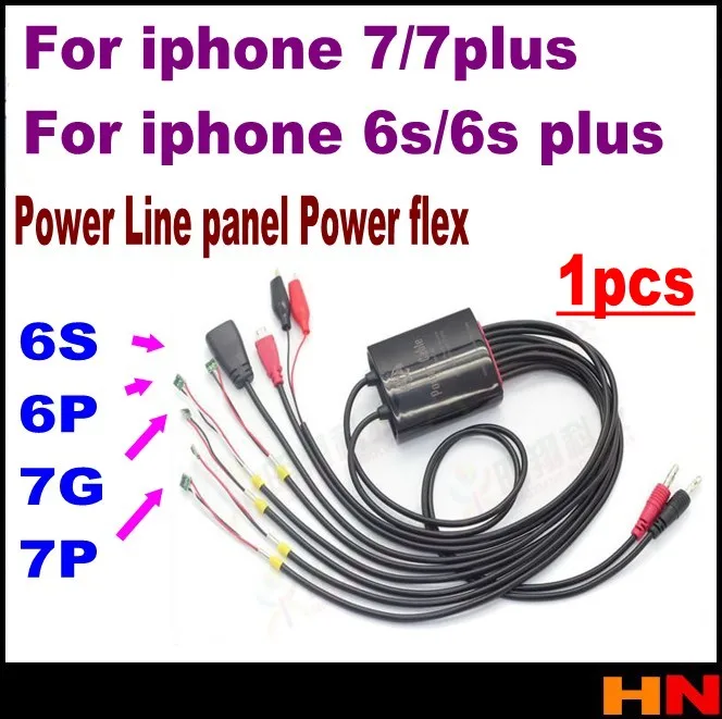 

1pcs For iphone 6s 6s 7 7p plus Professional Repair Power Line Cable Battery Cable Current Test Original IC Service