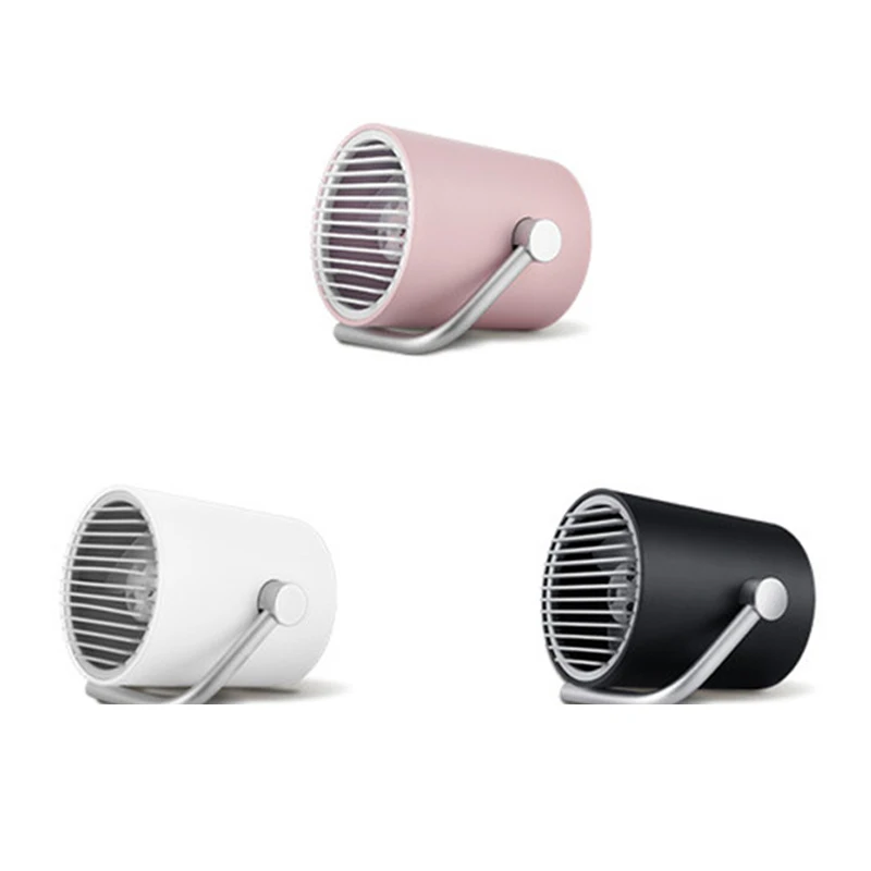 Portable Mini USB Desk Fan Rechargeable Battery Fan  Silent Creative Home Office Desktop Fan With Fan Blades Blower Second Gear (3)