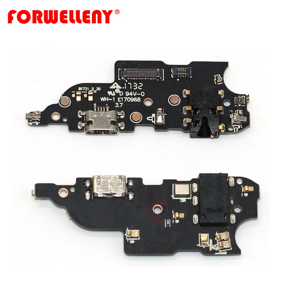 

For meizu m6 note USB charging bottom board repair parts with mic replacement part
