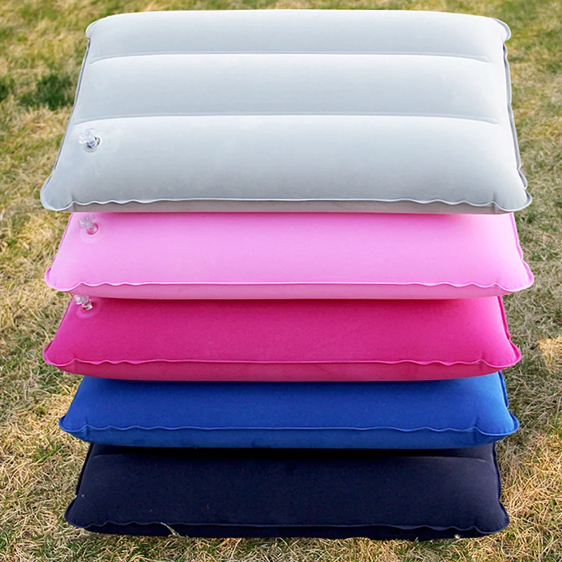 

Ultralight Portable Square Air Inflatable Outdoor Travel Soft Pillow Airplane Pillow Travel Pillow Family Furniture for Couples