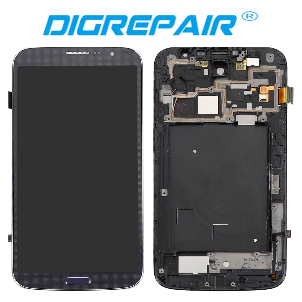 imágenes para 6.4 "Negro Para Samsung Galaxy i9205 i9200 6.3 Mega Pantalla LCD Asamblea Digitalizador de Pantalla Táctil con el Marco Del Bisel Completo imágenes para 6.4 "Negro Para Samsung Galaxy i9205 i9200 6.3 Mega Pantalla LCD Asamblea Digitalizador de Pantalla Táctil con el Marco Del Bisel Completo