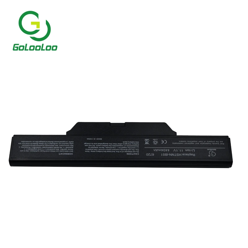 Golooloo батарея для COMPAQ 610 510 511 615 для hp 550 Бизнес Тетрадь HSTNN-IB51 6720s 6730s 6735s 6830s 6820s HSTNN-IB62