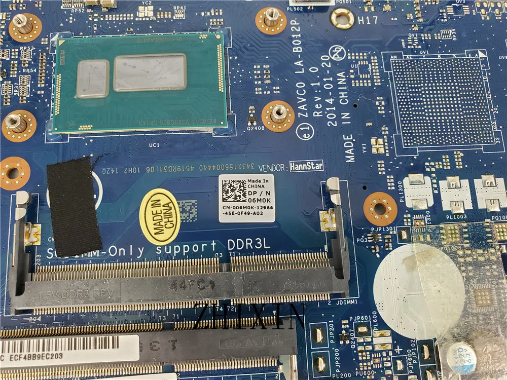 Материнская плата yourui для ноутбука dell inspiron 5542 5442 5547 5447 женская модель 006M0K 06M0K с