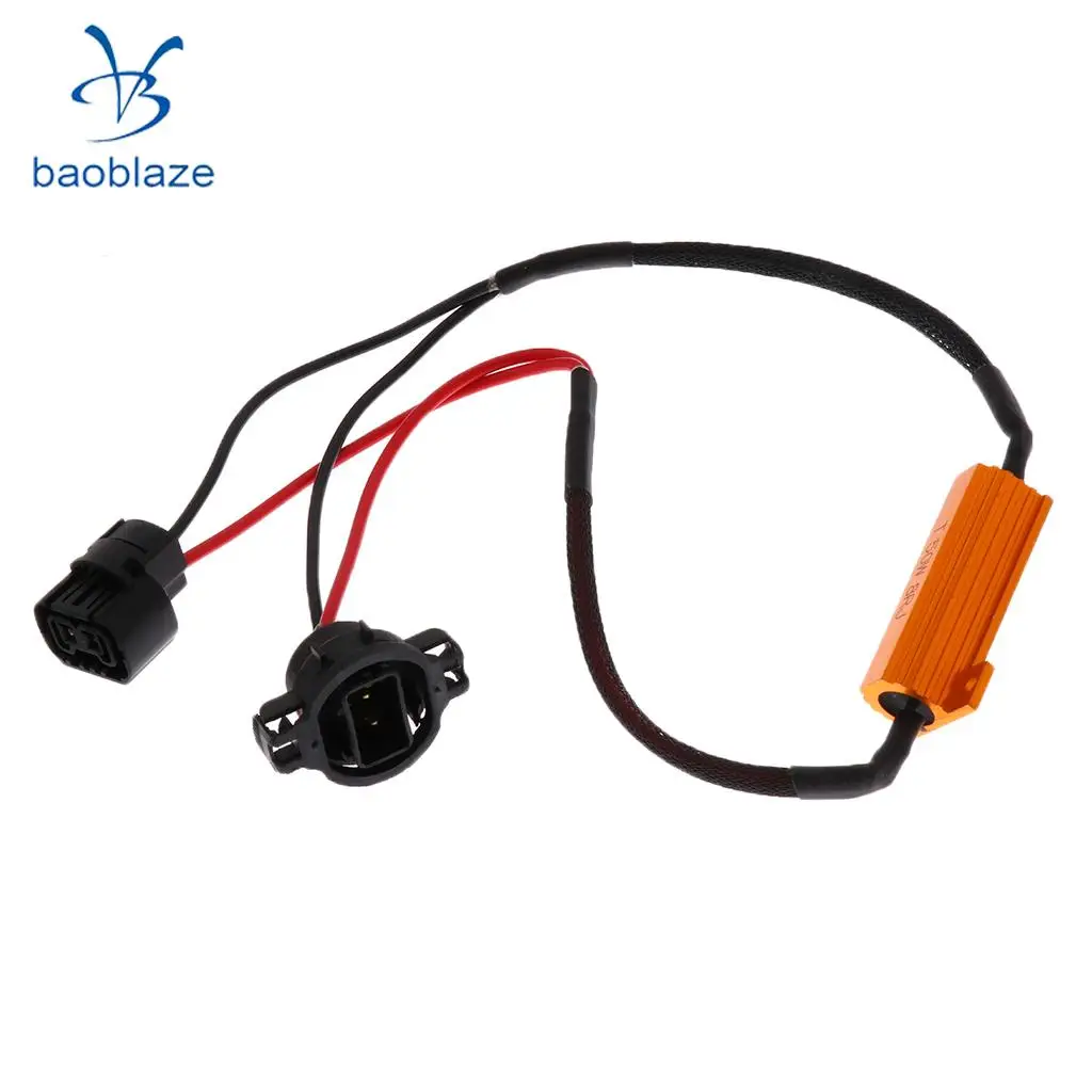 50W 8ohm H16 Load Resistor 7443 LED Adapter Anti Blink Flash Error Canceller