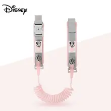 Disney предохранительный замок жгут для ребенка Дети ремень поводок Прогулки анти потеря соединитель на запястье ручной ремень браслет детей