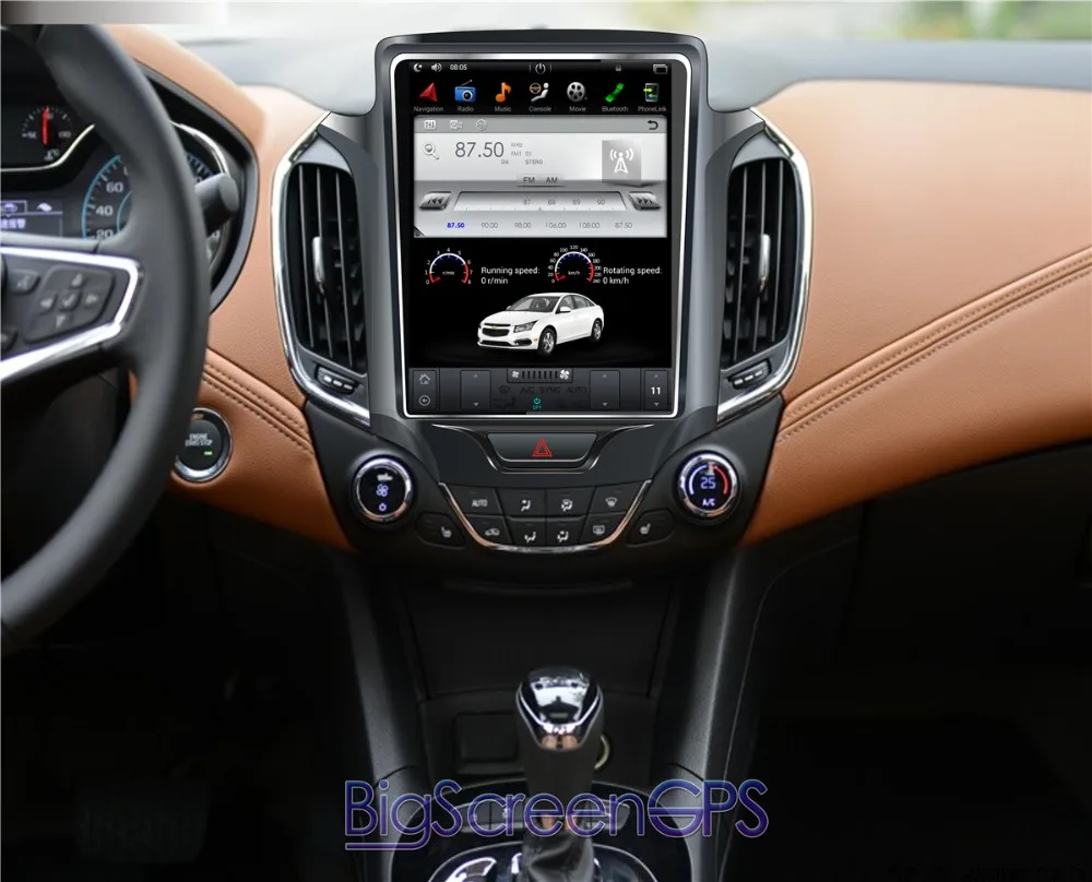 Excellent 10.4" Tesla Style Android7.1 Car GPS Navigation For Chevrolet CRUZE 2013-2017 Headunit Multimedia Stereo no DVD Player Satnav 0 Excellent 10.4" Tesla Style Android7.1 Car GPS Navigation For Chevrolet CRUZE 2013-2017 Headunit Multimedia Stereo no DVD Player Satnav 0