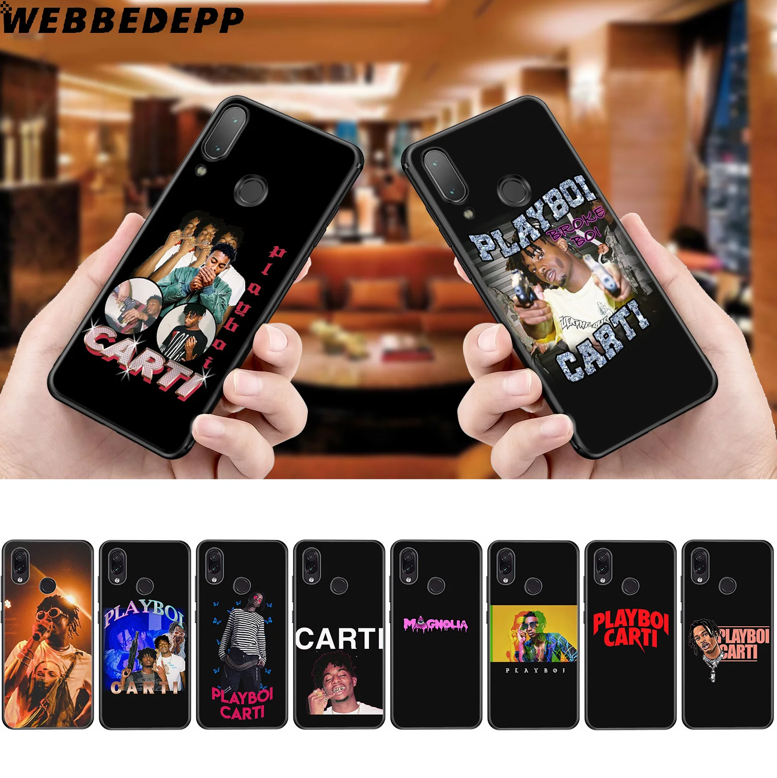 WEBBEDEPP Playboi Carti мягкий чехол для Xiaomi Redmi K20 7A 4A 4X 5 5A 6 6A S2 Note 8 4 7 Pro Plus Prime |