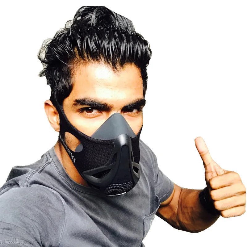 

Sport mask Train Simulation Hypoxia Cycling Jogging mask training Anaerobic lung capacity outdoor Filter masks unisex
