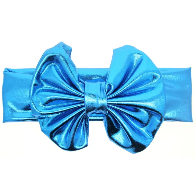 online shop twdvs newborn headband cool shining big gold bow knot