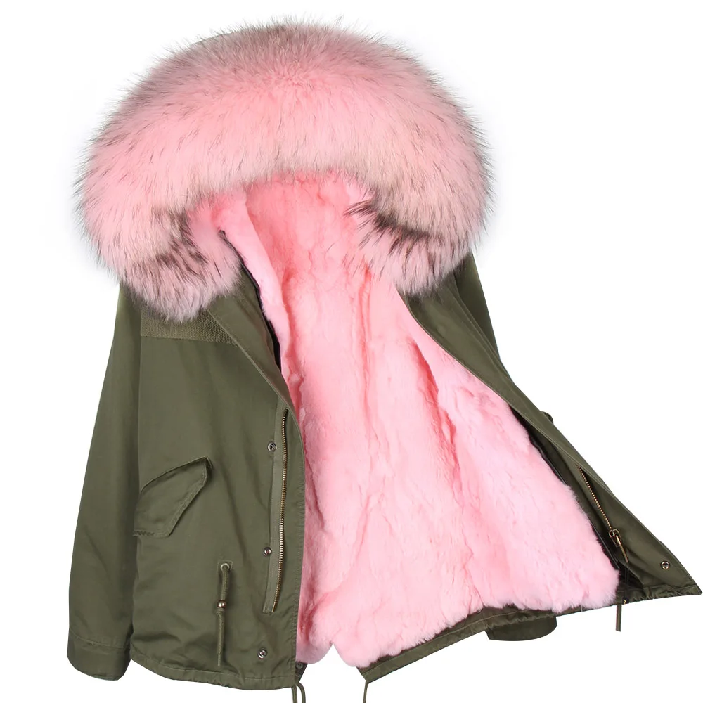 MMK-2017-Fashion-woman-army-green-Large-raccoon-fur-collar-hooded-coat-parkas-outwear-detachable-rabbit (3)