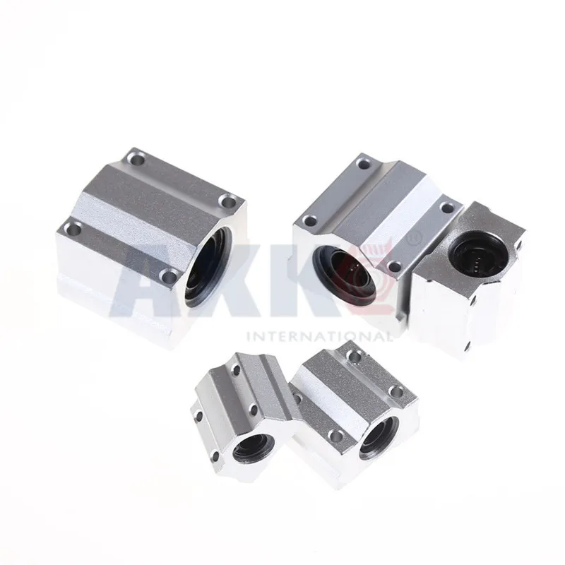 

4 pcs SCS10UU/SC10UU Linear Bearing 10mm Linear Slide Block , 10mm CNC Router linear slide