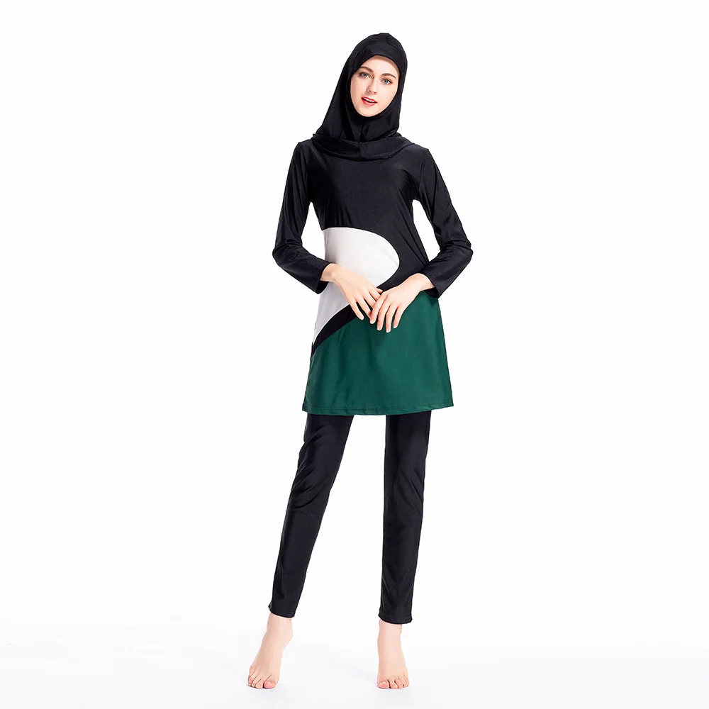 YONGSEN 2020 скромный Burkinis Мусульманский купальник Женский мусульманский хиджаба