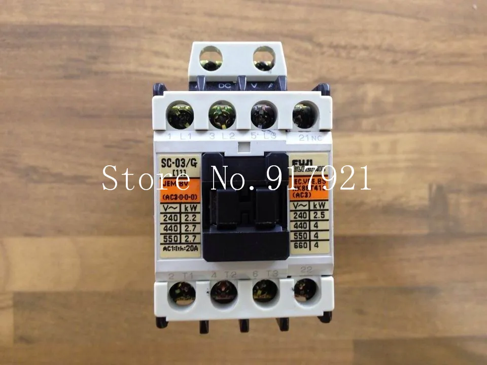 [ZOB] Японский FUJI Fe SC-03/G DC24V DC контактор 3NO + 1NC лифт (оригинальный аутентичный) -- 2